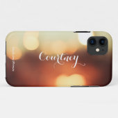 Persoonlijke Bokeh Iphone Case-Mate iPhone Case (Achterkant (horizontaal))