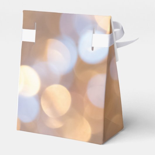 Persoonlijke Bokeh Wedding Bedankt Bedankdoosjes (Achterkant)