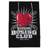 Persoonlijke Bokshandschoenen Vechterskampioen Box Medium Cadeauzakje (Achterkant)