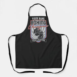 Persoonlijke Bokskampioenen Boxer Fitness Gym  Schort