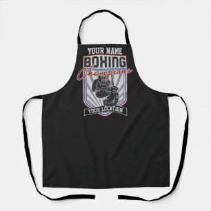 Persoonlijke Bokskampioenen Boxer Fitness Gym Schort