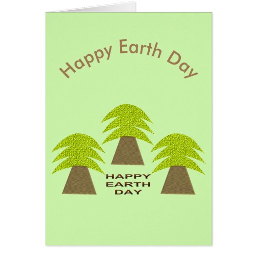 Persoonlijke bomen voor Dag van de Aarde (Voorkant)