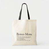 Persoonlijke Bonus Moeder Definitie Citaat Modern Tote Bag (Voorkant)
