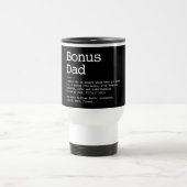 Persoonlijke bonus Papa Stepdad Definition Black Reisbeker (Center)