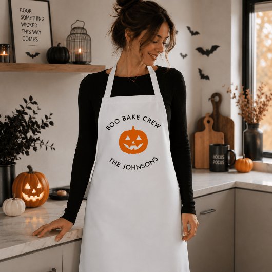 Persoonlijke Boo Crew Pompoen – Persoonlijk Schort