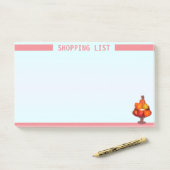 Persoonlijke Boodschappenlijst en Fruitmand Post-it® Notes (Op bureau)