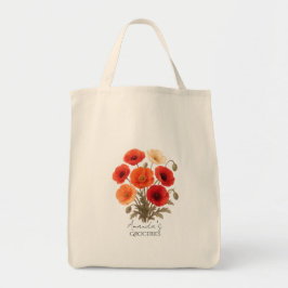 Persoonlijke Boodschappentas, Klaproos Bloem Bloem Tote Bag