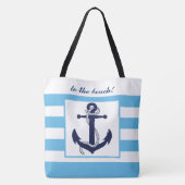 Persoonlijke Boodschappentas - Naar het Strand! Tote Bag (Achterkant)