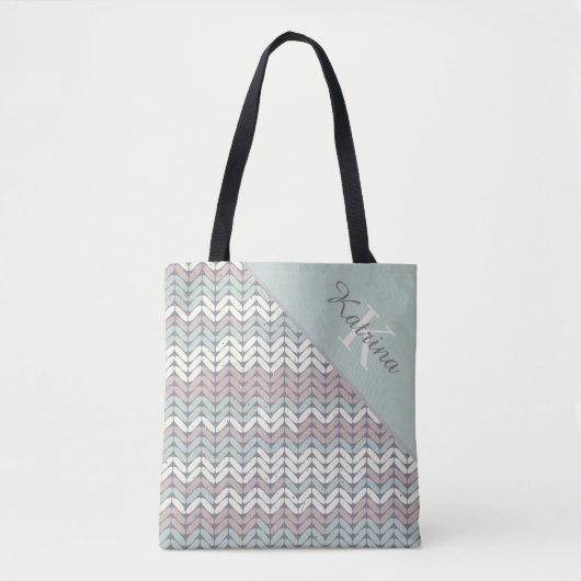 Persoonlijke boodschappentas  tote bag (Voorkant)