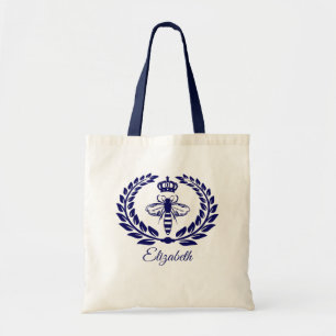 Persoonlijke boodschappentas voor koningin bijen tote bag