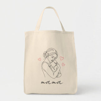 Persoonlijke boodschappentas voor Moeder, Cadeau v Tote Bag