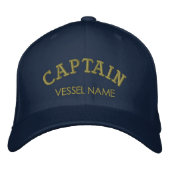 Persoonlijke bootnaam Captain Pet (Voorkant)