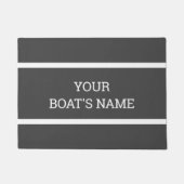 Persoonlijke bootnaam Dock Mat (Voorkant)