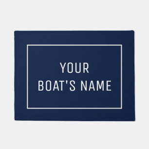 Persoonlijke bootnaam Dock Mat