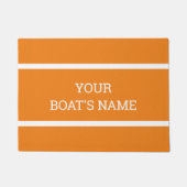 Persoonlijke bootnaam Dock Mat (Voorkant)