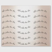 Persoonlijke borstelopening om persoonlijke naam t cadeaupapier (Vlak)