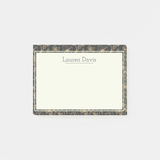 Persoonlijke Bos Botanische Post-it® Notes (Voorkant)