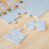 Persoonlijke bosdieren voor baby's legpuzzel (Zijkant)