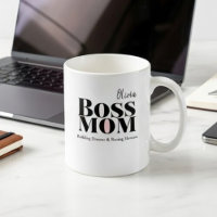 Persoonlijke Boss Mom Mok – Aangepaste Krachtige M