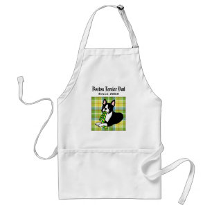 Persoonlijke Boston Terrier Dad 1 Pset Standaard Schort