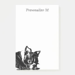 Persoonlijke Boston Terrier Post-it® Notes