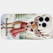 Persoonlijke boswinter, boerderij Kerstmis,      Case-Mate iPhone Case (Achterkant (horizontaal))