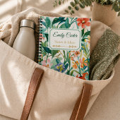 Persoonlijke botanische bloemnaam notitieboek