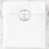 Persoonlijke botanische sticker (Tas)