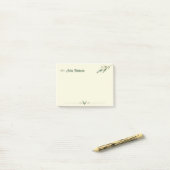 Persoonlijke Botanische Zen Post-it® Notities Notes (Op bureau)
