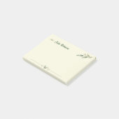 Persoonlijke Botanische Zen Post-it® Notities Notes (Schuin)