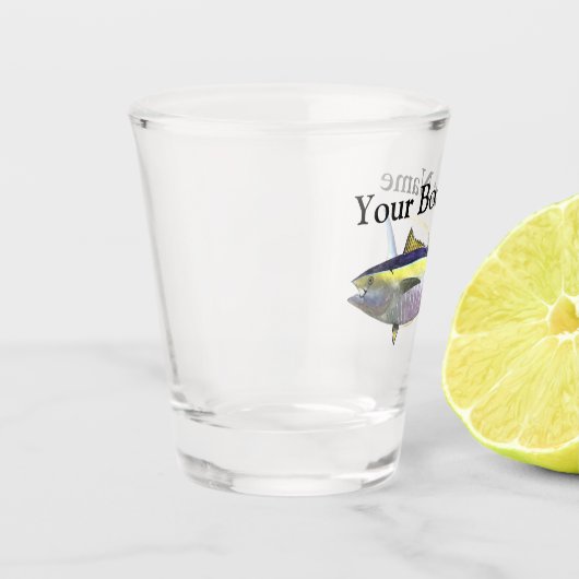 Persoonlijke botnaam Shot Glass Shot Glas (Links)