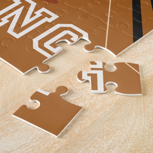 Persoonlijke Bowler Strike Bowlingbanen Bal Pins Legpuzzel (Zijkant)