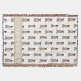 Persoonlijke Boxer (Herten Masker) Deken