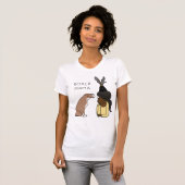 Persoonlijke Boxer Mama T-Shirt (Voorkant volledig)