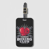 Persoonlijke boxinghandschoenen Vochtkamer Bagagelabel (Voorkant (verticaal))