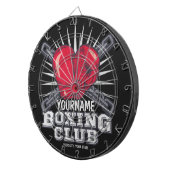 Persoonlijke boxinghandschoenen Vochtkamer Dartbord (Voorkant Rechts)