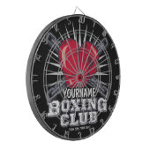 Persoonlijke boxinghandschoenen Vochtkamer Dartbord (Voorkant Links)