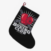 Persoonlijke boxinghandschoenen Vochtkamer Grote Kerstsok (Voorkant (Hangend))