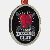 Persoonlijke boxinghandschoenen Vochtkamer Metalen Ornament (Rechts)