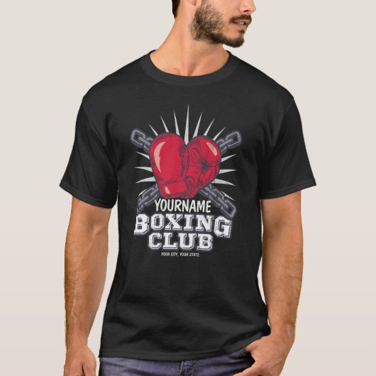 Persoonlijke boxinghandschoenen Vochtkamer T-shirt (Voorkant)