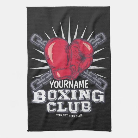 Persoonlijke boxinghandschoenen Vochtkamer Theedoek (Verticaal)