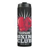 Persoonlijke boxinghandschoenen Vochtkamer Thermosbeker (Voorkant)