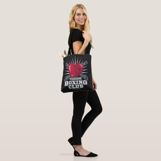 Persoonlijke boxinghandschoenen Vochtkamer Tote Bag (Op model)