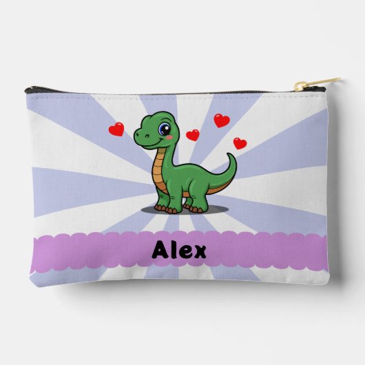 Persoonlijke Brachiosaurus Dinosaurus Potloodetui Etui (Achterkant)
