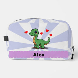 Persoonlijke Brachiosaurus schooltas Toilettasje