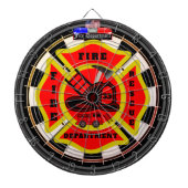Persoonlijke brandweer Multi-Target Dartbord (Voorkant)