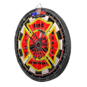 Persoonlijke brandweer Multi-Target Dartbord (Voorkant Rechts)