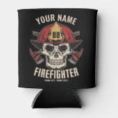 Persoonlijke brandweerman brandblusafdeling blikjeskoeler (Voorkant)