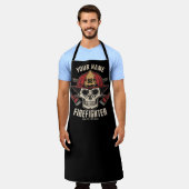 Persoonlijke brandweerman brandblusafdeling schort (Gedragen)