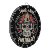 Persoonlijke brandweerman brandblusapparaat dartbord (Voorkant Links)